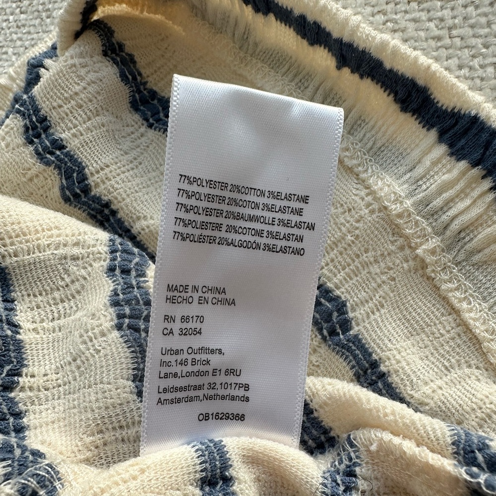Anthropologie Striped Polo Shirt - Picture 7 of 7